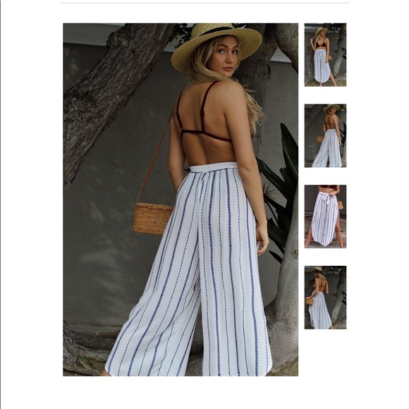 LAST 1️⃣ Montecito Embroidered Pant - Picture 3 of 5